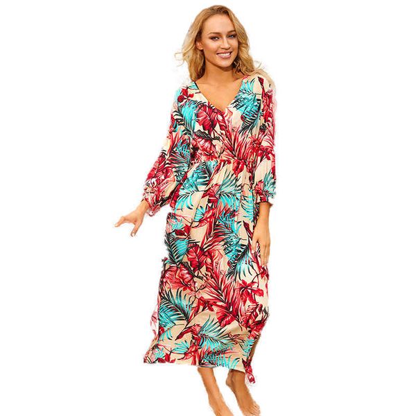 long sleeve cardigan beach skirt bikini cover up holiday dresszsg, Black;gray
