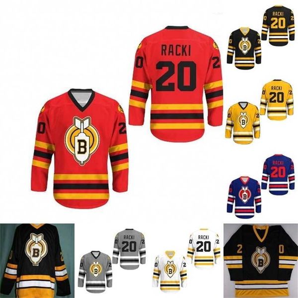 c2604 mit #20 carl racki movie jersey thunder bay bombers 100% stitched custom mens womens youth retro hockey jersey s-5xl, Black
c2604 mit #20 carl racki movie jersey thunder bay bombers 100% stitched custom mens womens youth retro hockey jersey s-5xl, Black