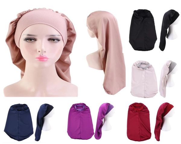 elastic band satin pocket bonnet silky dreadlock braids baggy cap women long hair hat sleeping cap headwrap turban5671304, Blue;gray
elastic band satin pocket bonnet silky dreadlock braids baggy cap women long hair hat sleeping cap headwrap turban5671304, Blue;gray