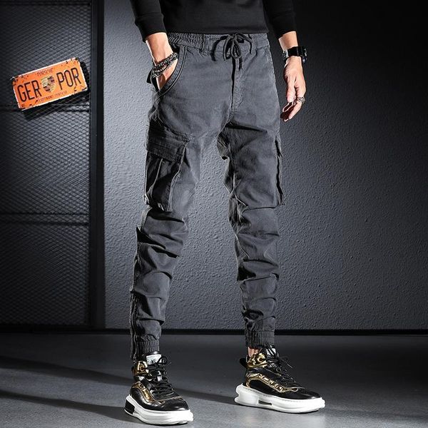 pants 2022 new cargo pants men streetwear pencil pants military tactical multi pocket cotton drawstring joggers trousers, Black
pants 2022 new cargo pants men streetwear pencil pants military tactical multi pocket cotton drawstring joggers trousers, Black