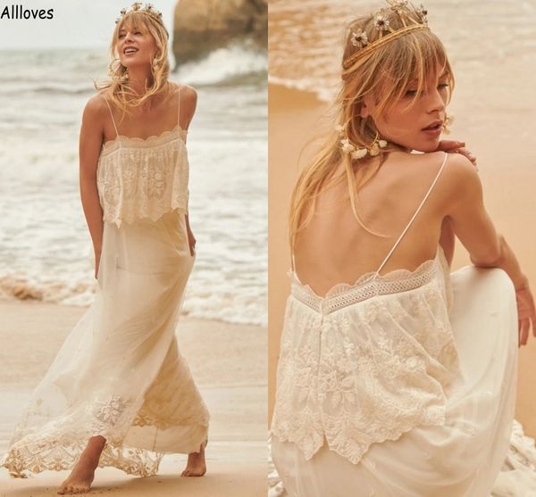 hippie bohemian lace summer beach wedding dresses sheath spaghetti straps tiered rustic country bridal gowns backless chic bride reception p, White
hippie bohemian lace summer beach wedding dresses sheath spaghetti straps tiered rustic country bridal gowns backless chic bride reception p, White