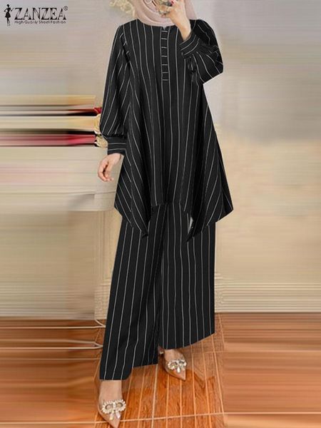 dress 2023 zanzea women muslim dubai turkey abaya pants sets 2pcs fashion striped matching sets loose islamic clothing urban tracksuit, White
dress 2023 zanzea women muslim dubai turkey abaya pants sets 2pcs fashion striped matching sets loose islamic clothing urban tracksuit, White