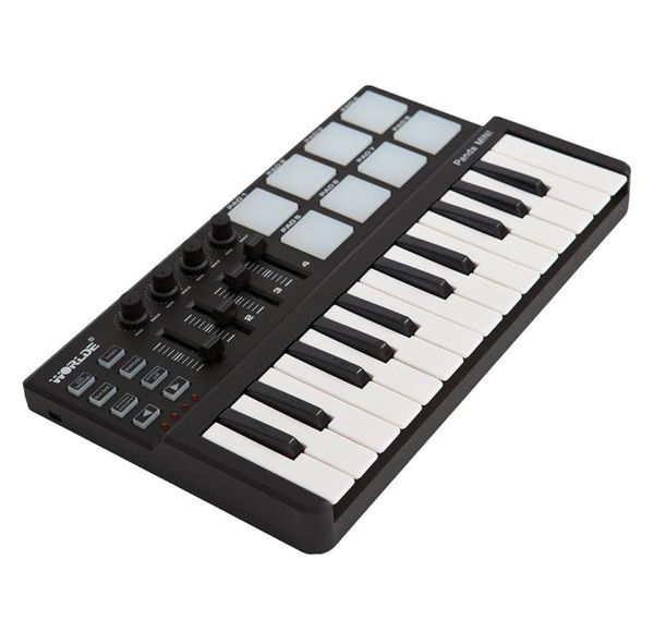 mini portable mini 25key usb keyboard controller and drum pad midi controller5605456
mini portable mini 25key usb keyboard controller and drum pad midi controller5605456