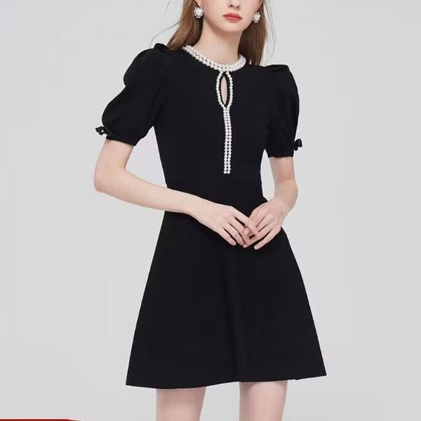 2023 designer party dress hepburn a-line high waisted slim knit dress designer dress, Black;gray
2023 designer party dress hepburn a-line high waisted slim knit dress designer dress, Black;gray