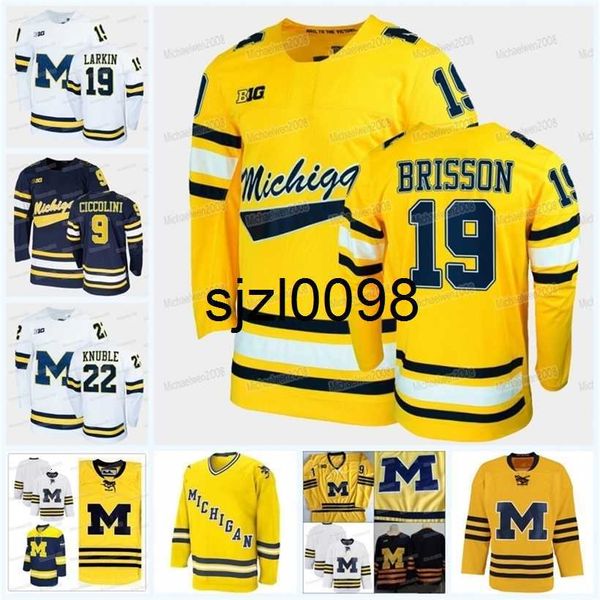 sj98 michigan wolverines hockey jersey quinn hughes dylan larkin cam york strauss mann thomas bordeleau matty beniers owen power jack becker, Black
sj98 michigan wolverines hockey jersey quinn hughes dylan larkin cam york strauss mann thomas bordeleau matty beniers owen power jack becker, Black