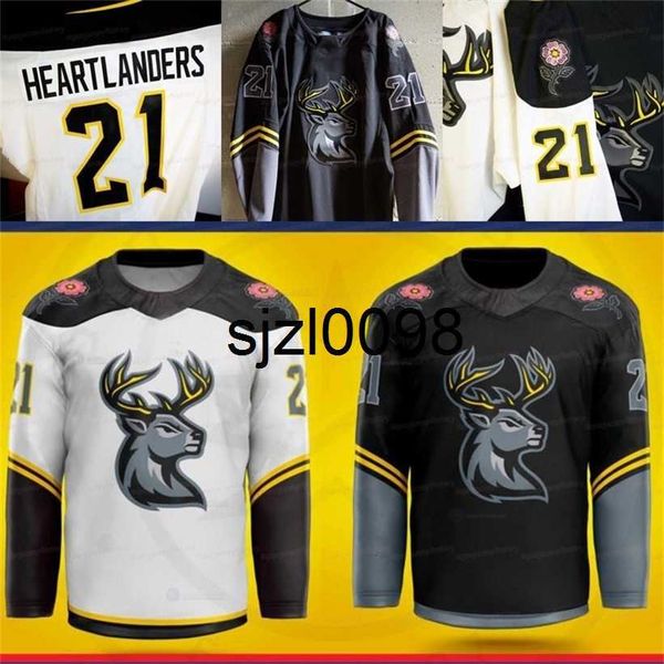 sj98 2021-22 iowa heartlanders new jersey custom men women youth home awany white gray all stitched jerseys, Black
sj98 2021-22 iowa heartlanders new jersey custom men women youth home awany white gray all stitched jerseys, Black