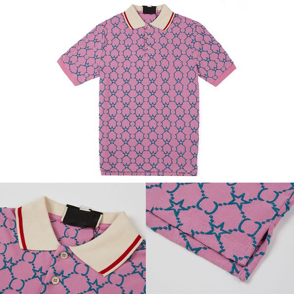 pink designer women t-shirt polo shirt blue brand stars letter embroidery cotton wrinkle proof breathable t-shirt lapel commercial fashion c, White;black
pink designer women t-shirt polo shirt blue brand stars letter embroidery cotton wrinkle proof breathable t-shirt lapel commercial fashion c, White;black