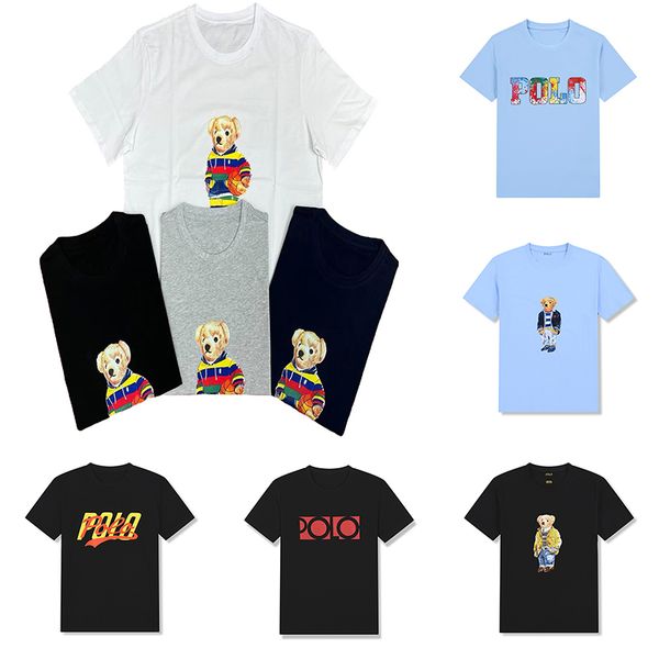 aaa quality brand bear polo shirts men's t-shirts designer ralphs shirt sports summer cotton fashion mens women tees, White;black
aaa quality brand bear polo shirts men's t-shirts designer ralphs shirt sports summer cotton fashion mens women tees, White;black