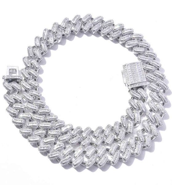 new dign 15 mm gold plated diamond cuban chain bling rock iced out zircon hip hop necklace for men2007365, Silver
new dign 15 mm gold plated diamond cuban chain bling rock iced out zircon hip hop necklace for men2007365, Silver