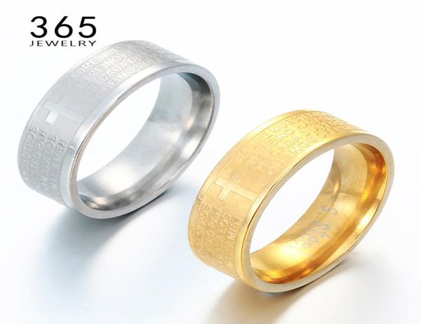 gold titanium 100 stainless steel prayer finger rings jesus bible letter lord039s prayer cross ring for men women bel9156010, Silver
gold titanium 100 stainless steel prayer finger rings jesus bible letter lord039s prayer cross ring for men women bel9156010, Silver