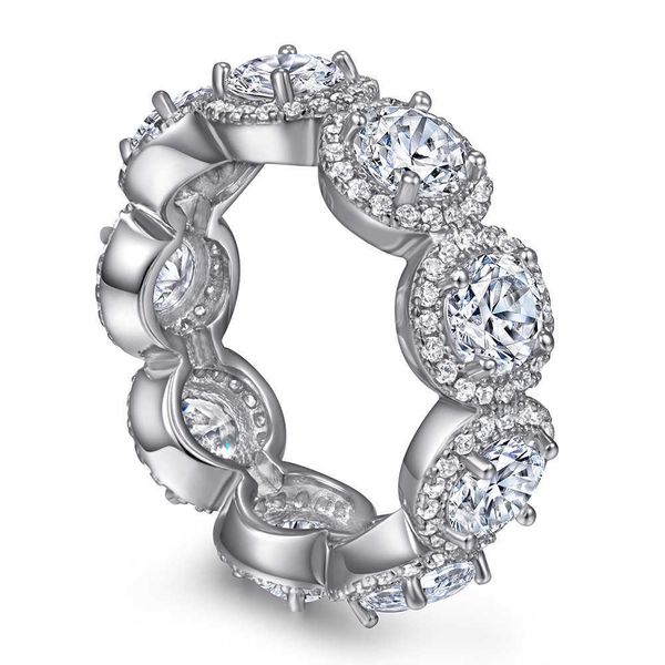 designer new tiffay fashion full diamond zircon women's s925 sterling silver ring rings with box
designer new tiffay fashion full diamond zircon women's s925 sterling silver ring rings with box