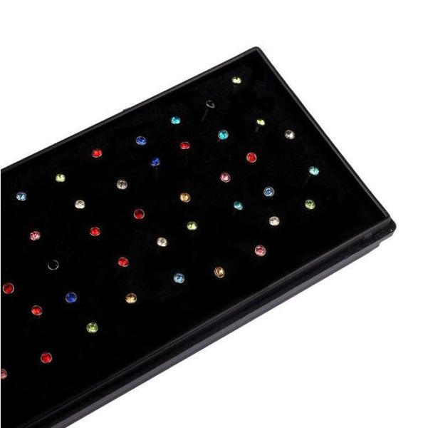 nose stud 60pcsbox packed europe 18mm 316l medical titanium steel diamond fake nose ring body piercing jewelry whole6351606, Silver
nose stud 60pcsbox packed europe 18mm 316l medical titanium steel diamond fake nose ring body piercing jewelry whole6351606, Silver