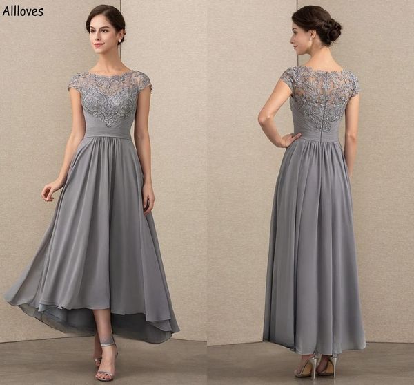 silver grey chiffon a line short mother of the bride dresses lace appliqued elegant women wedding guest party gowns tea length cap sleeves f, Black;red
silver grey chiffon a line short mother of the bride dresses lace appliqued elegant women wedding guest party gowns tea length cap sleeves f, Black;red