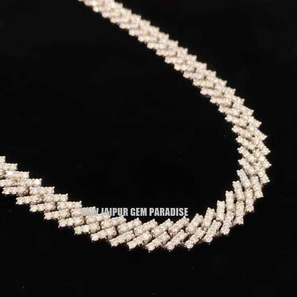 8mm vs1 moissanite diamond miami cuban chain with 14k white gold finished in sterling silver 925 18 - 26'' pass the diamond
8mm vs1 moissanite diamond miami cuban chain with 14k white gold finished in sterling silver 925 18 - 26'' pass the diamond