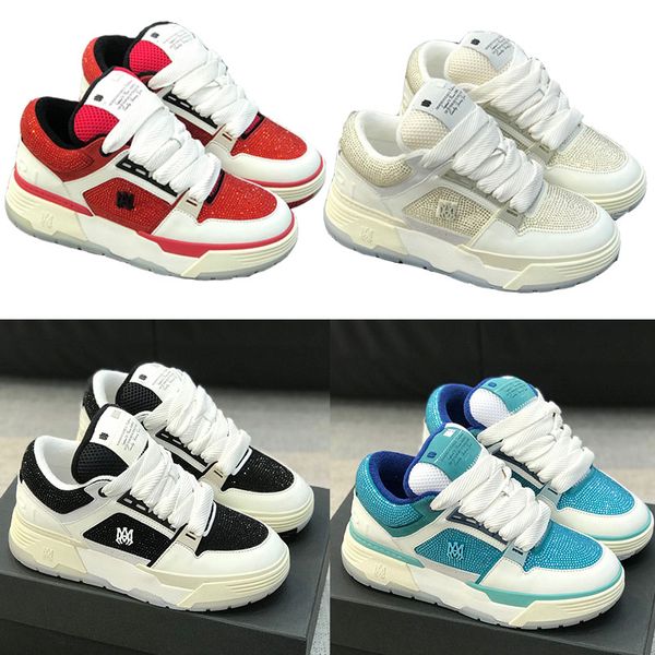 mens ma-1 90s classic casual shoes men designers fashion sneakers exaggerated translucent rubber outsole ma1 set with diamonds sneaker doubl, Black
mens ma-1 90s classic casual shoes men designers fashion sneakers exaggerated translucent rubber outsole ma1 set with diamonds sneaker doubl, Black