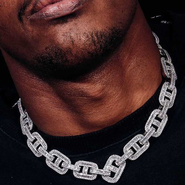 sterling silver hip hop vvs moissanite diamond cuban link chain thick miami necklace for women
sterling silver hip hop vvs moissanite diamond cuban link chain thick miami necklace for women