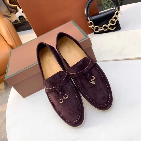 brand-name women's casual shoes luxury designer rambling charm men's suede loafers black couple style dress shoes with box large s
brand-name women's casual shoes luxury designer rambling charm men's suede loafers black couple style dress shoes with box large s