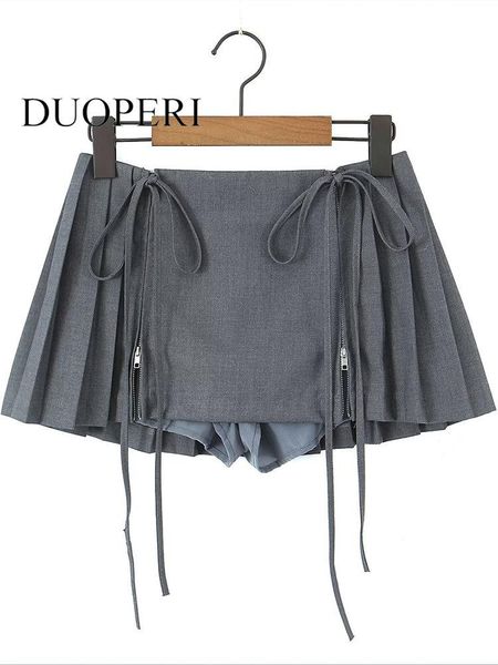 dresses duoperi women fashion solid lace up pleated front zipper mini skirts vintage high waist female chic lady short skirt, White;black
dresses duoperi women fashion solid lace up pleated front zipper mini skirts vintage high waist female chic lady short skirt, White;black