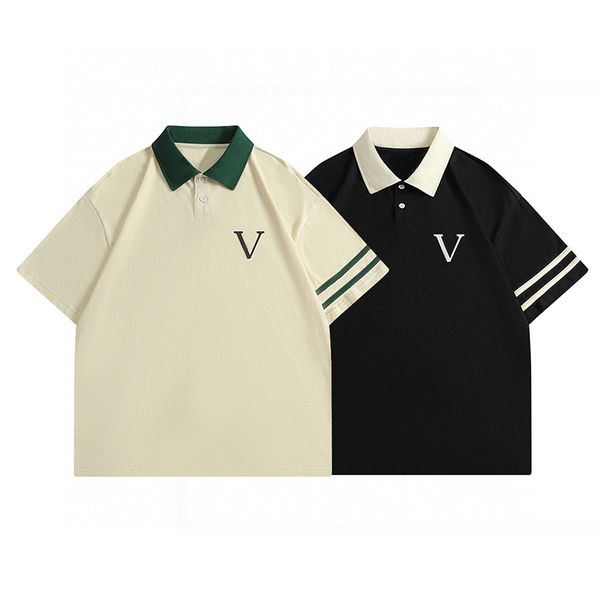 new designer shirts fashion business wear solid color embroidered short sleeve polo shirts men's t-shirts -2xl, White;black
new designer shirts fashion business wear solid color embroidered short sleeve polo shirts men's t-shirts -2xl, White;black