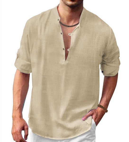 cotton mens lh linen wholesale shirts custom embroidery print casual shirts plus size shirts for men's tshirts bhk, White;black
cotton mens lh linen wholesale shirts custom embroidery print casual shirts plus size shirts for men's tshirts bhk, White;black