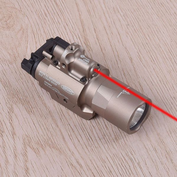 tactical airsoft surefir x400 ultra flashlight red green laser 20mm picatinny weaver rail mount 450 lumen x400u gun light-red laser tan
tactical airsoft surefir x400 ultra flashlight red green laser 20mm picatinny weaver rail mount 450 lumen x400u gun light-red laser tan