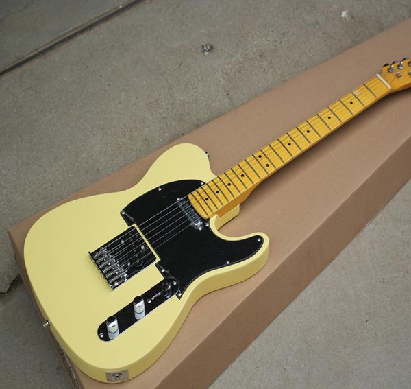 factory custom light yellow electric guitar with maple fretboardblack pickguardchrome hardwarecan be customized1998831
factory custom light yellow electric guitar with maple fretboardblack pickguardchrome hardwarecan be customized1998831