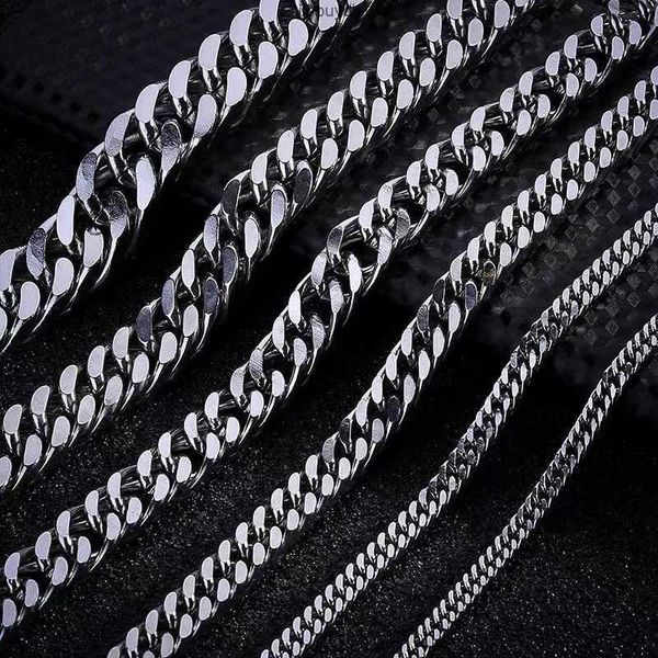 hip hop titanium steel 3-8mm cuban link chain fashion personalized thick stainless necklace for men, Silver
hip hop titanium steel 3-8mm cuban link chain fashion personalized thick stainless necklace for men, Silver
