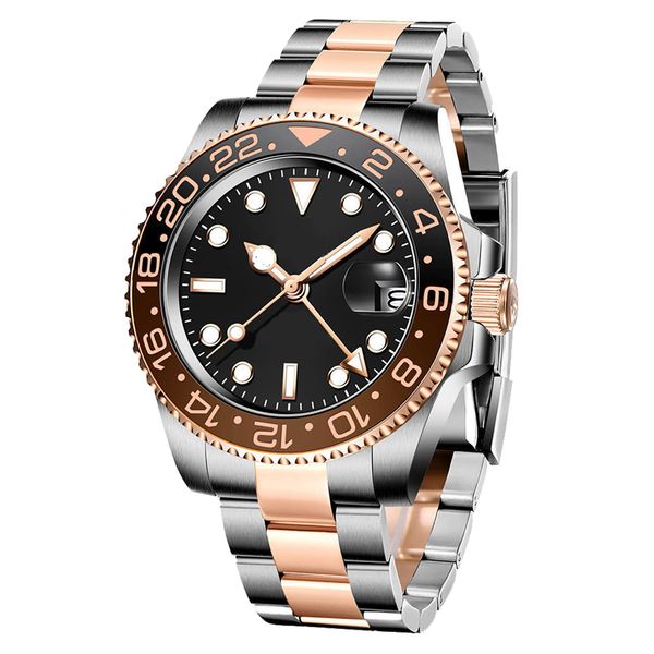 watches wrist watch 40mm 41mm automatic precision 2813 movement sapphire glass black dial 904l stainless steel leather strap waterproof dhga, Slivery;brown
watches wrist watch 40mm 41mm automatic precision 2813 movement sapphire glass black dial 904l stainless steel leather strap waterproof dhga, Slivery;brown