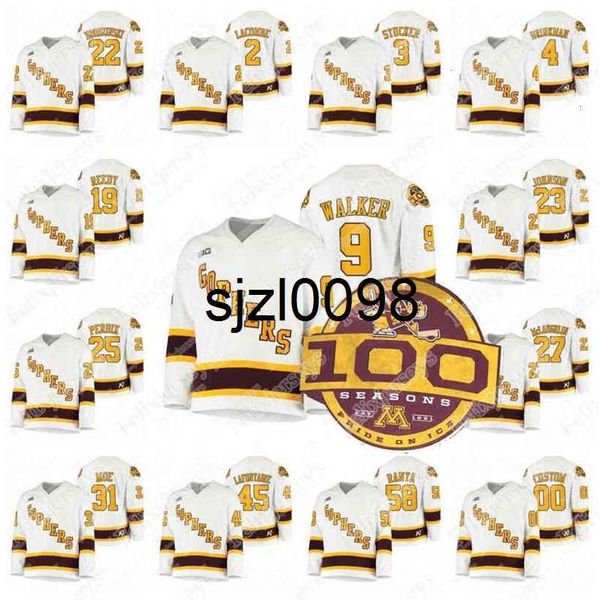 sj98 58 sampo ranta minnesota golden gophers 2021 100th season jersey 9 sammy walker scott reedy jack perbix ryan johnson college hockey, Black
sj98 58 sampo ranta minnesota golden gophers 2021 100th season jersey 9 sammy walker scott reedy jack perbix ryan johnson college hockey, Black