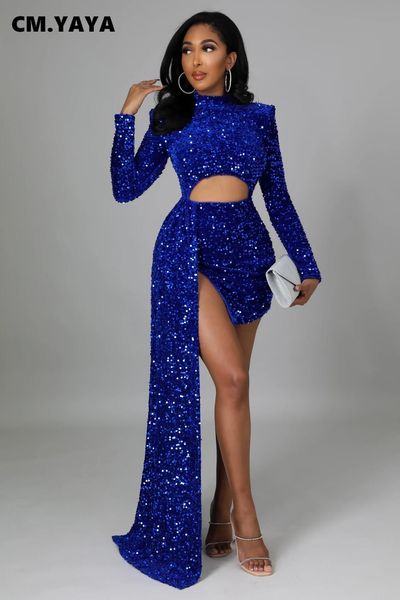 dresses cm.yaya women sequins long sleeve irregular lace splicing slit cut out waist bodycon midi dress party night club dresses, Black;gray
dresses cm.yaya women sequins long sleeve irregular lace splicing slit cut out waist bodycon midi dress party night club dresses, Black;gray