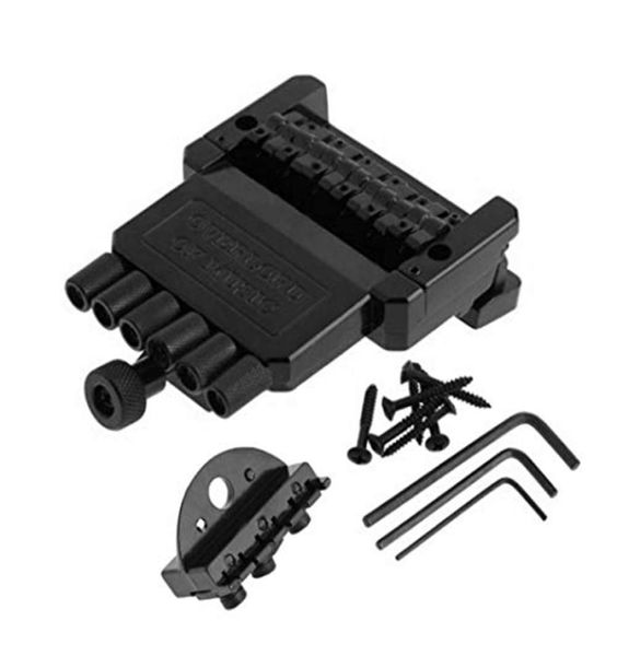 alloy 6 string headless guitar bass tailpiece saddle tremolo bridge system black3256761
alloy 6 string headless guitar bass tailpiece saddle tremolo bridge system black3256761