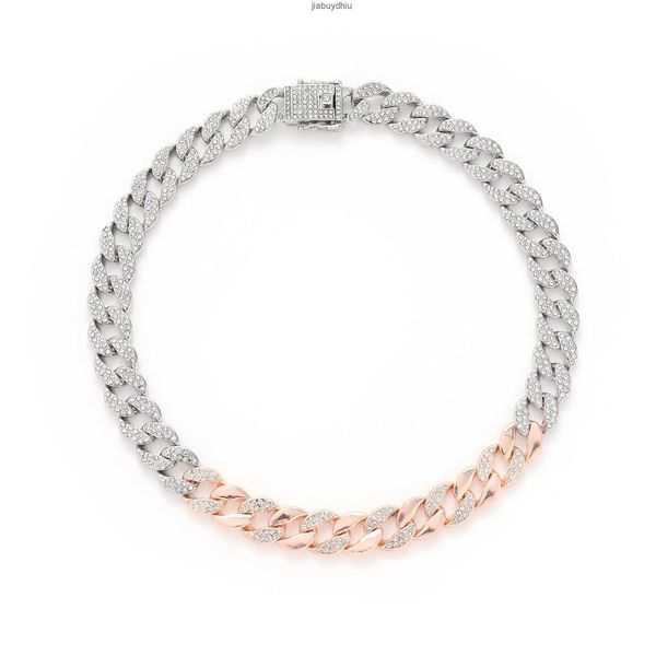 drop shipping wholesale iced out necklace 15mm hip hop jewelry rapper cuban link chain men's diamond choker, Silver
drop shipping wholesale iced out necklace 15mm hip hop jewelry rapper cuban link chain men's diamond choker, Silver