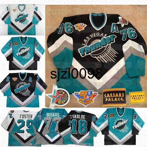 sj98 ceocustom vintage ihl las vegas jersey thunder 50th anniversary 1994-95 marc habscheid 1990's rhett trombley 1995-96 vladimir tsyp, Black
sj98 ceocustom vintage ihl las vegas jersey thunder 50th anniversary 1994-95 marc habscheid 1990's rhett trombley 1995-96 vladimir tsyp, Black