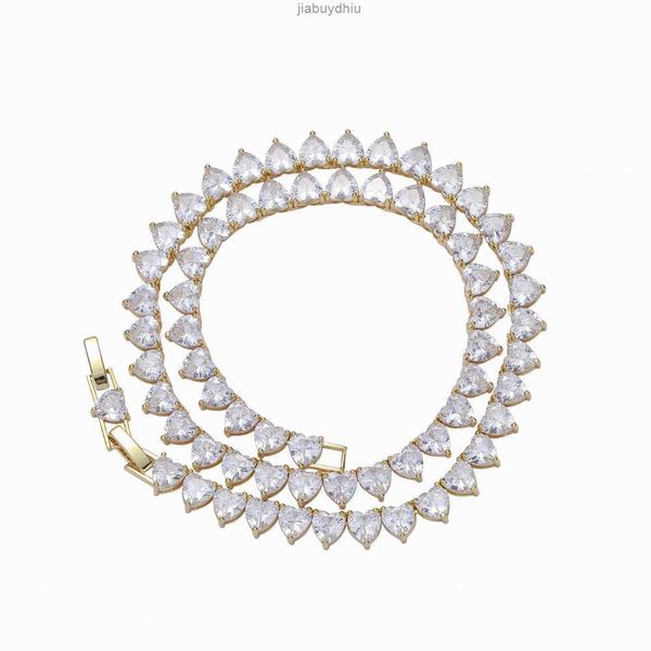 rq new heart shaped cz tennis chain wholesale bling delicate bracelet women men iced out jewelry, Silver
rq new heart shaped cz tennis chain wholesale bling delicate bracelet women men iced out jewelry, Silver