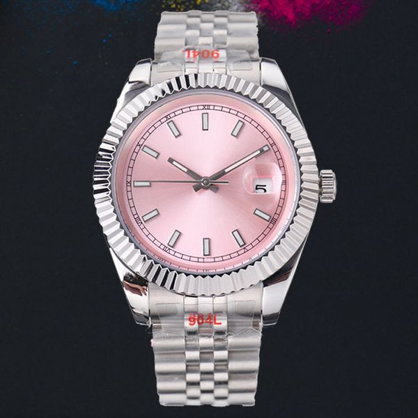 pink couple date just automatic machinery 8215 movement wristwatches 28mm31mm 36mm 41mm stainless steel waterproof womens wristwatch sapphir, Slivery;brown
pink couple date just automatic machinery 8215 movement wristwatches 28mm31mm 36mm 41mm stainless steel waterproof womens wristwatch sapphir, Slivery;brown