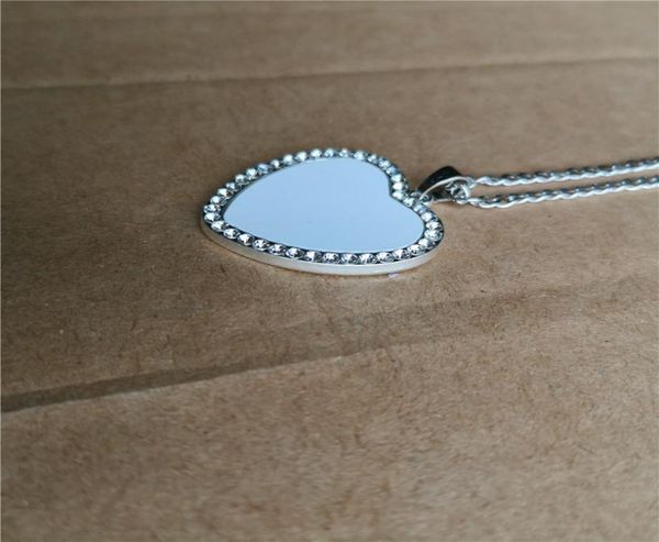new heart necklaces pendants drill women sublimation blank necklace pendant tranfer printing consumable factory pricliyv7728752, Silver
new heart necklaces pendants drill women sublimation blank necklace pendant tranfer printing consumable factory pricliyv7728752, Silver