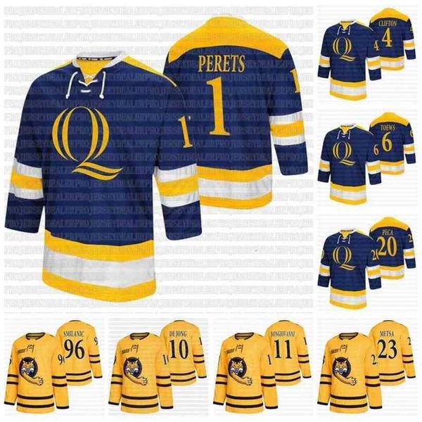 c2604 c202 quinnipiac bobcats ncaa college hockey jersey 1 yaniv perets 4 connor clifton 6 devon toews 20 matthew peca 10 ethan de jong 11 w, Black
c2604 c202 quinnipiac bobcats ncaa college hockey jersey 1 yaniv perets 4 connor clifton 6 devon toews 20 matthew peca 10 ethan de jong 11 w, Black