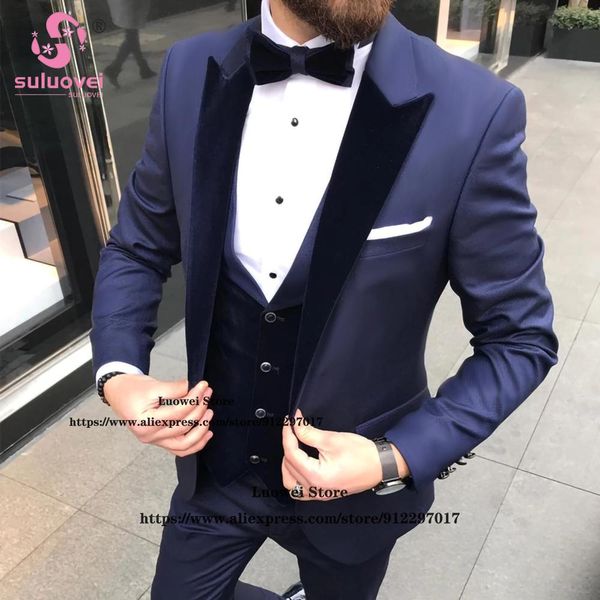 blazers fashion suits for men slim fit formal groom wedding tuxedo 3 piece jacket pants with velvet vest set male office business blazer, White;black
blazers fashion suits for men slim fit formal groom wedding tuxedo 3 piece jacket pants with velvet vest set male office business blazer, White;black