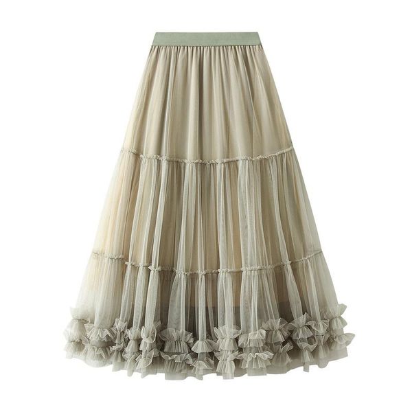 dresses high waist long sweet mesh max pleated skirt female heavy industry wooden ear ing big swing puffy tulle skirt women, Black;gray
dresses high waist long sweet mesh max pleated skirt female heavy industry wooden ear ing big swing puffy tulle skirt women, Black;gray