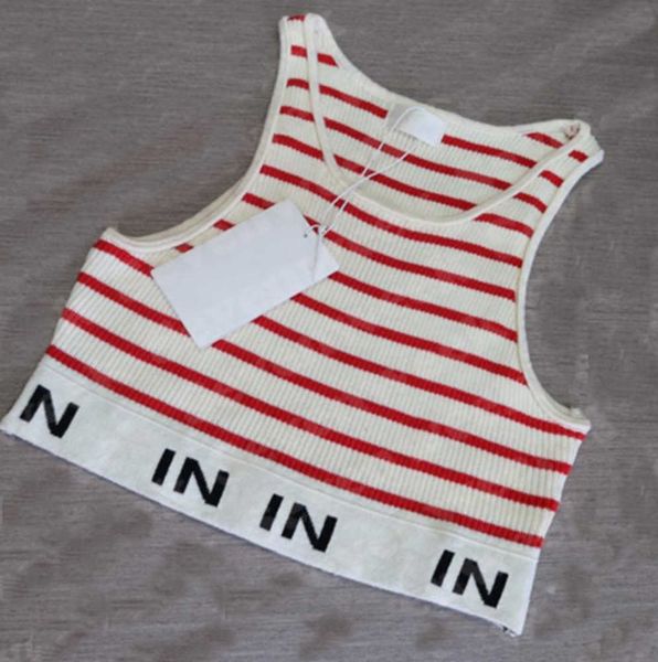 womens designers tanks knit vest sweaters t shirts designer striped letter sleeveless knits fashion style ladies pullover23ess, White
womens designers tanks knit vest sweaters t shirts designer striped letter sleeveless knits fashion style ladies pullover23ess, White