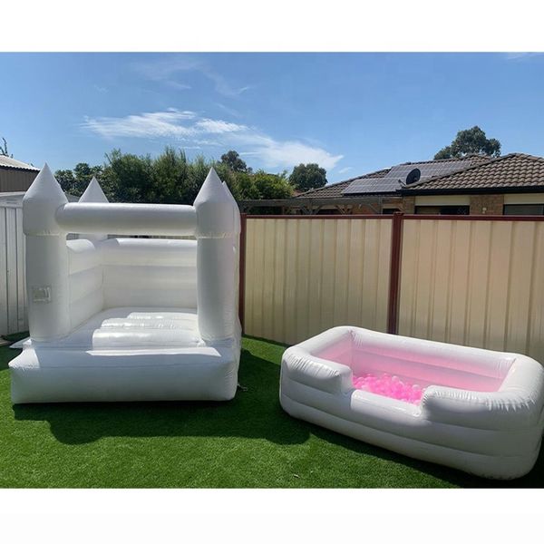 commercial inflatable wedding bouncy castle party inflatables jumping bouncer with kids ball pool pit with blower
commercial inflatable wedding bouncy castle party inflatables jumping bouncer with kids ball pool pit with blower