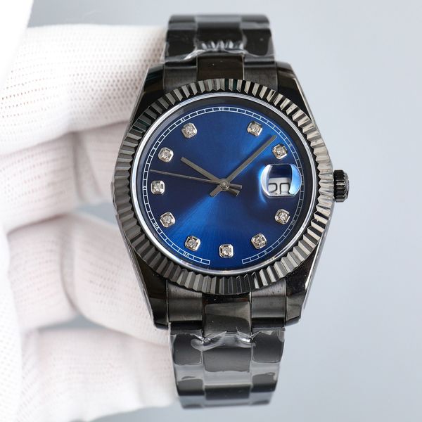 st9 week men's watch date automata 40mm 904l stainless steel strap sapphire diamond hidden folding buckle beer waterproof dhgate watche, Slivery;brown
st9 week men's watch date automata 40mm 904l stainless steel strap sapphire diamond hidden folding buckle beer waterproof dhgate watche, Slivery;brown