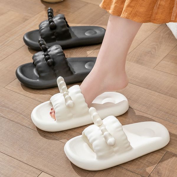 lovely antler slippers women wear new anti-slip indoor bathroom slippers in summer, Black
lovely antler slippers women wear new anti-slip indoor bathroom slippers in summer, Black