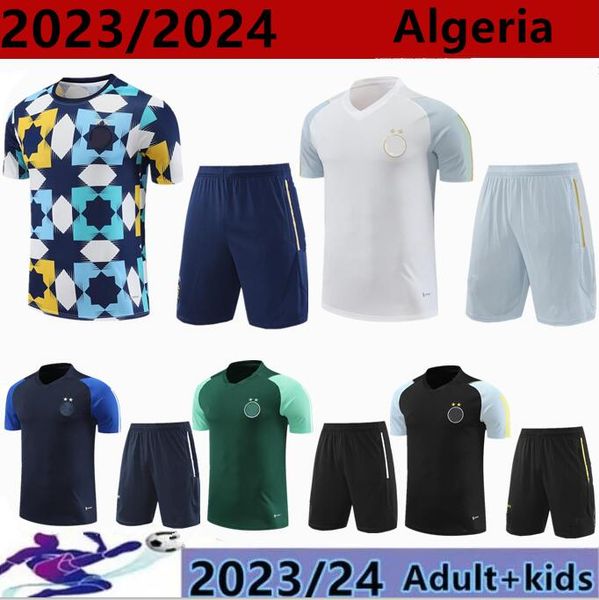 23/24 algeria tracksuit mahrez short sleeved shorts soccer jerseys algerie bounedjah survetement maillot de foot feghoul sportswear football, Black
23/24 algeria tracksuit mahrez short sleeved shorts soccer jerseys algerie bounedjah survetement maillot de foot feghoul sportswear football, Black