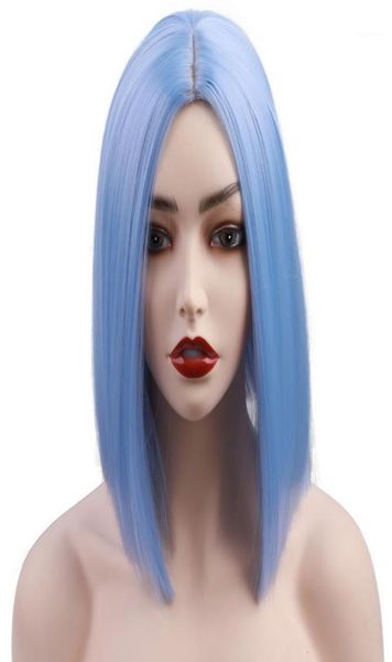straight short synthetic hair wig purplepink color female bob high temperature middle part cosplay wigs15135090, Black
straight short synthetic hair wig purplepink color female bob high temperature middle part cosplay wigs15135090, Black
