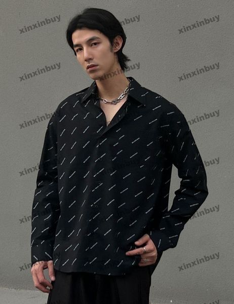 xinxinbuy men designer tee t shirt 23ss paris small letter printing short sleeve cotton women brown white black s-xl, Black;brown
xinxinbuy men designer tee t shirt 23ss paris small letter printing short sleeve cotton women brown white black s-xl, Black;brown