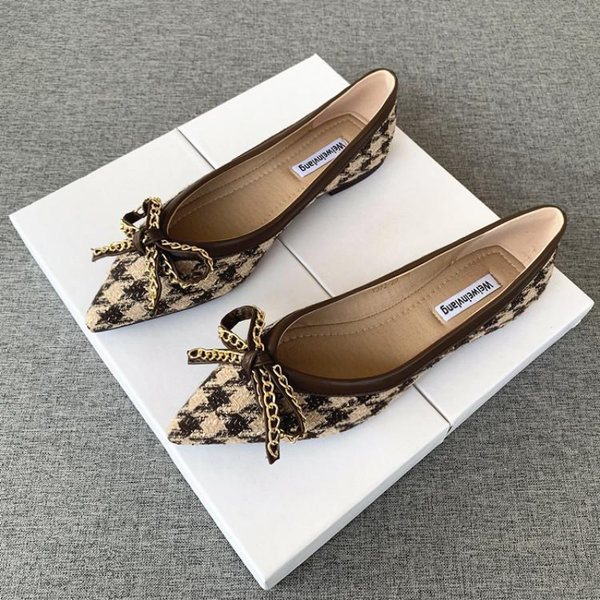 pointed flat womens shoes 2023 new houndstooth bow ladies shoes comfortable and versatile soft bottom four seasons work shoes, Black
pointed flat womens shoes 2023 new houndstooth bow ladies shoes comfortable and versatile soft bottom four seasons work shoes, Black