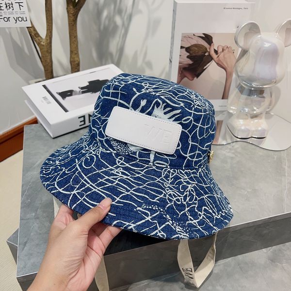 bucket hat designer hats luxury hat lines fashion cowboy embroidered leather cap ribbon women's summer sun visor casual versatile good-, Blue;gray
bucket hat designer hats luxury hat lines fashion cowboy embroidered leather cap ribbon women's summer sun visor casual versatile good-, Blue;gray