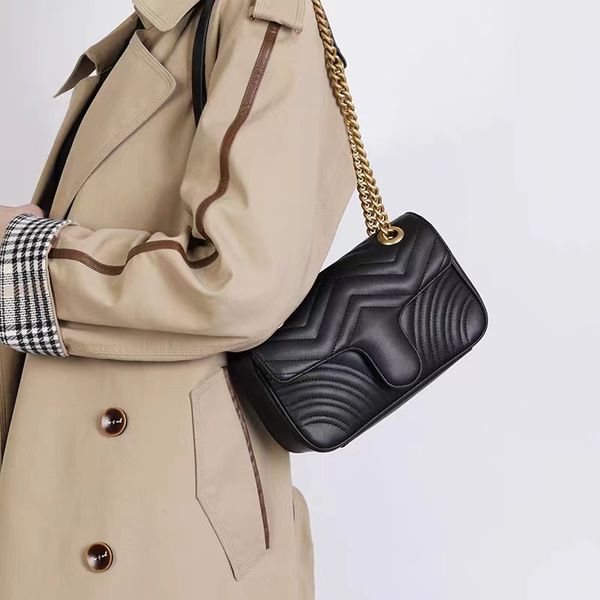 marmont fashion designer bags shoulder bag for women leather handbag chains heart crossbody messenger handbags black purses size 23cm have b
marmont fashion designer bags shoulder bag for women leather handbag chains heart crossbody messenger handbags black purses size 23cm have b