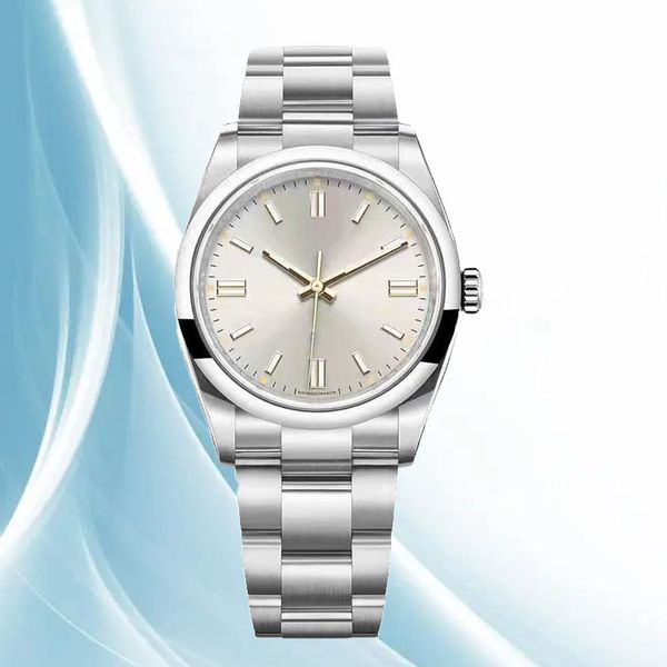 fashion women's watch automatic watch sapphire grey baton 31 36 41mm silver watch smooth men's watch mechanical montre de luxe wat, Slivery;brown
fashion women's watch automatic watch sapphire grey baton 31 36 41mm silver watch smooth men's watch mechanical montre de luxe wat, Slivery;brown
